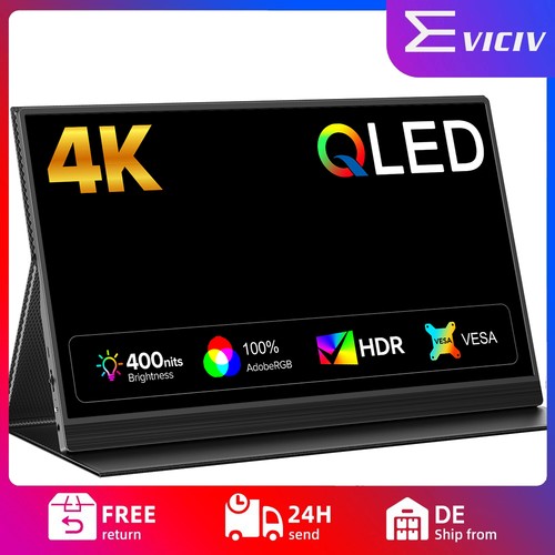 Eviciv zoll 4k qled - 15,6,